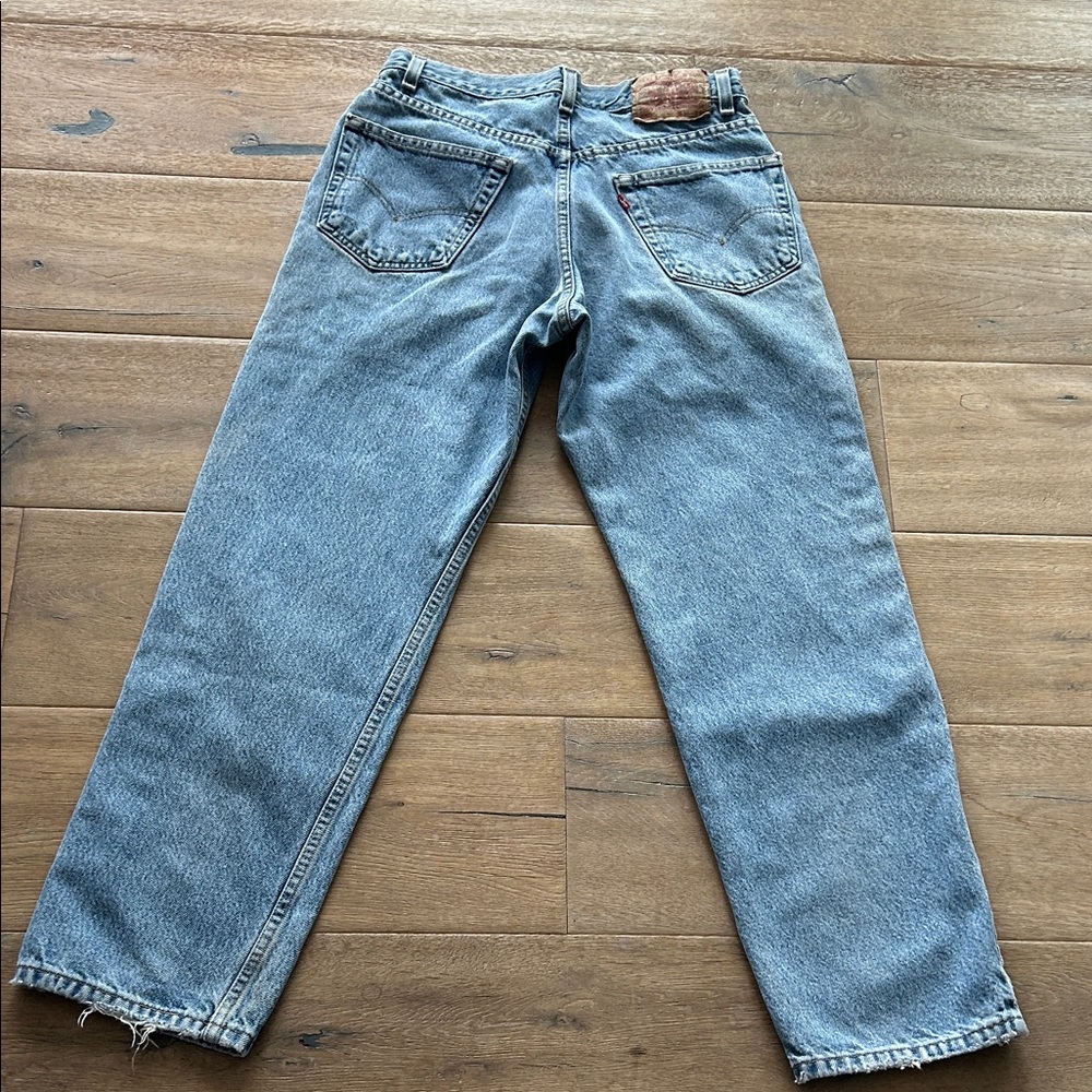 Levi's 550 Classic Denim Straight Jeans - Picture 6 of 7